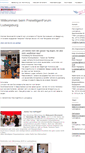Mobile Screenshot of freiwilligenforum-lb.de